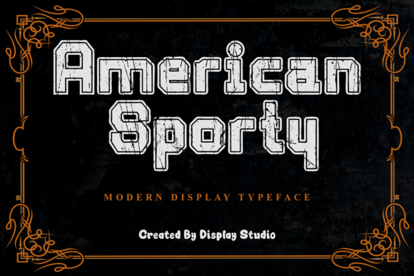 American Sporty: Elevating Your Brand with Bold, Vintage-Inspired Typography