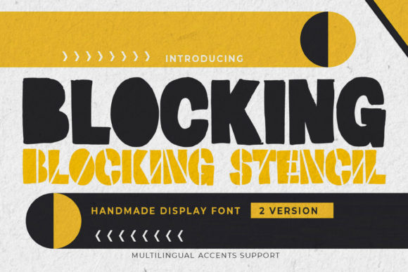 Blocking: The Bold Display Font for Impactful Design