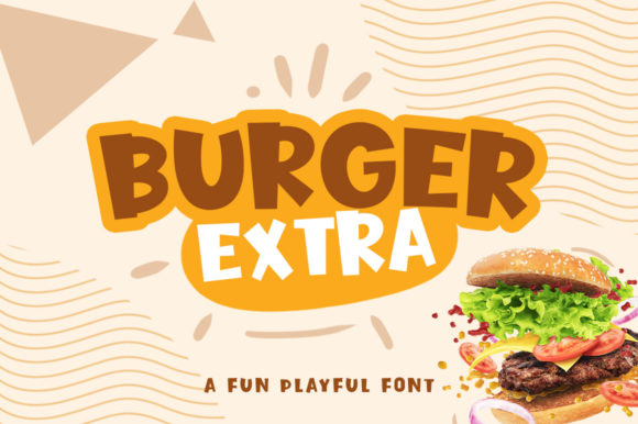 Burger Extra: Elevating Design with Retro Charm and Modern Versatility