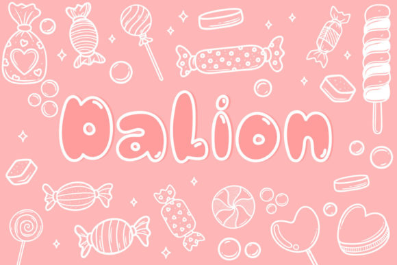 Dalion: The Bubbly Display Font for Modern Design