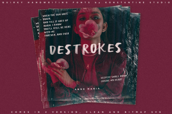 Destrokes: Elevate Your Designs with a Cool, Friendly Display Font
