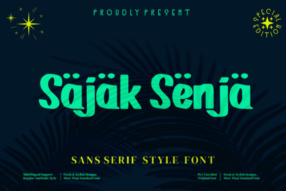 Elevating Brand Identity with Sajak Senja: The Art of Premium Typography in Modern Design