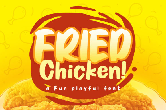 Fried Chicken: A Strategic Approach to Integrating Retro Display Typography