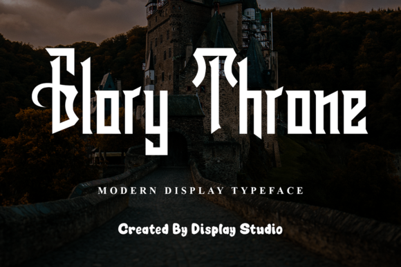 Glory Throne: Elevating Design with Sophisticated Typography