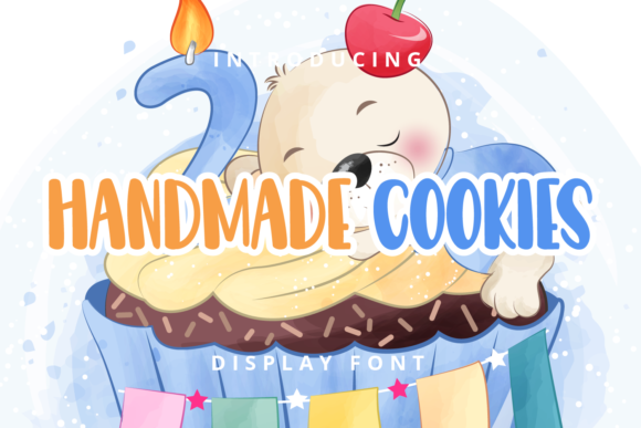 Handmade Cookies: Elevating Brand Identity with a Cute Display Font