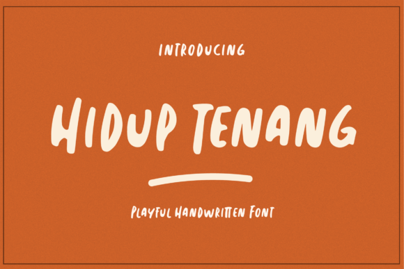 Hidup Tenang: Elevate Your Designs with Whimsical Ease