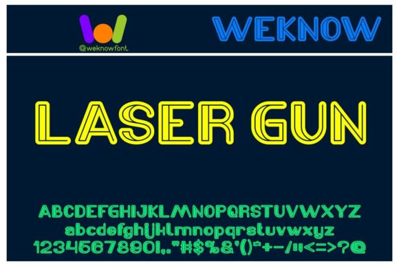 Laser Gun: The Modern Display Font for High-Impact Design