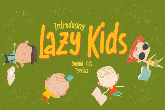 Lazy Kids: The Playful Display Font for Inviting Designs