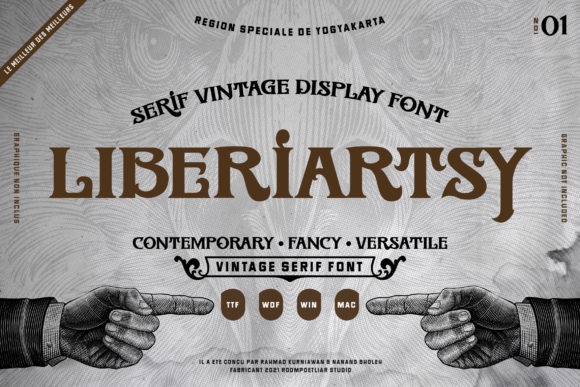 Liberiartsy: Strategic Typography for Bold Brand Identity