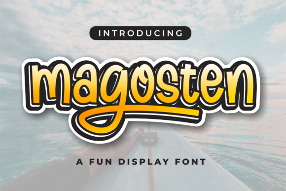 Magosten: Elevating Urban and Playful Design with Bold Typography
