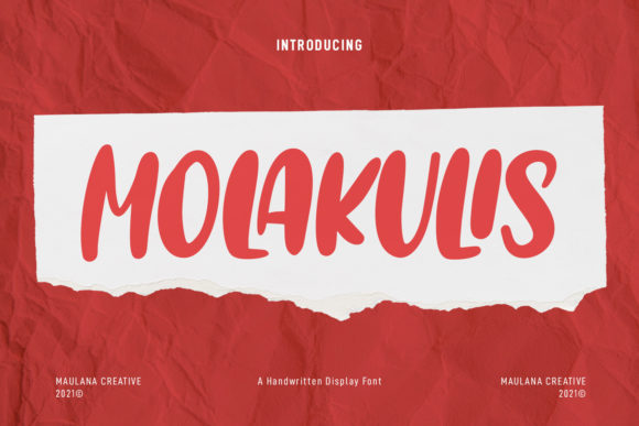 Molakulis: Elevating Design with Casual, Well-Rounded Typography