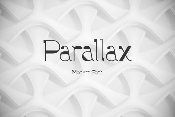 Parallax: A Strategic Approach to Geometric Typography in Design