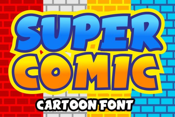 Super Comic: The Friendly Typeface That Brings Joy to Every Project