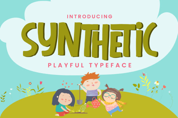 Why Syhthetic Is the Vintage Display Font Your Design Projects Need